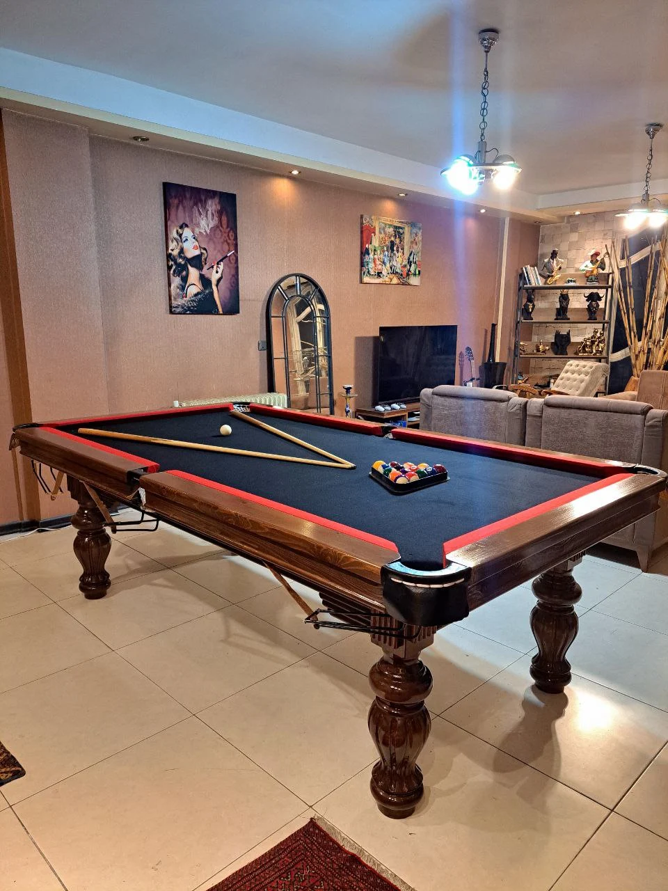 میز بیلیارد 9 فوت رایلی